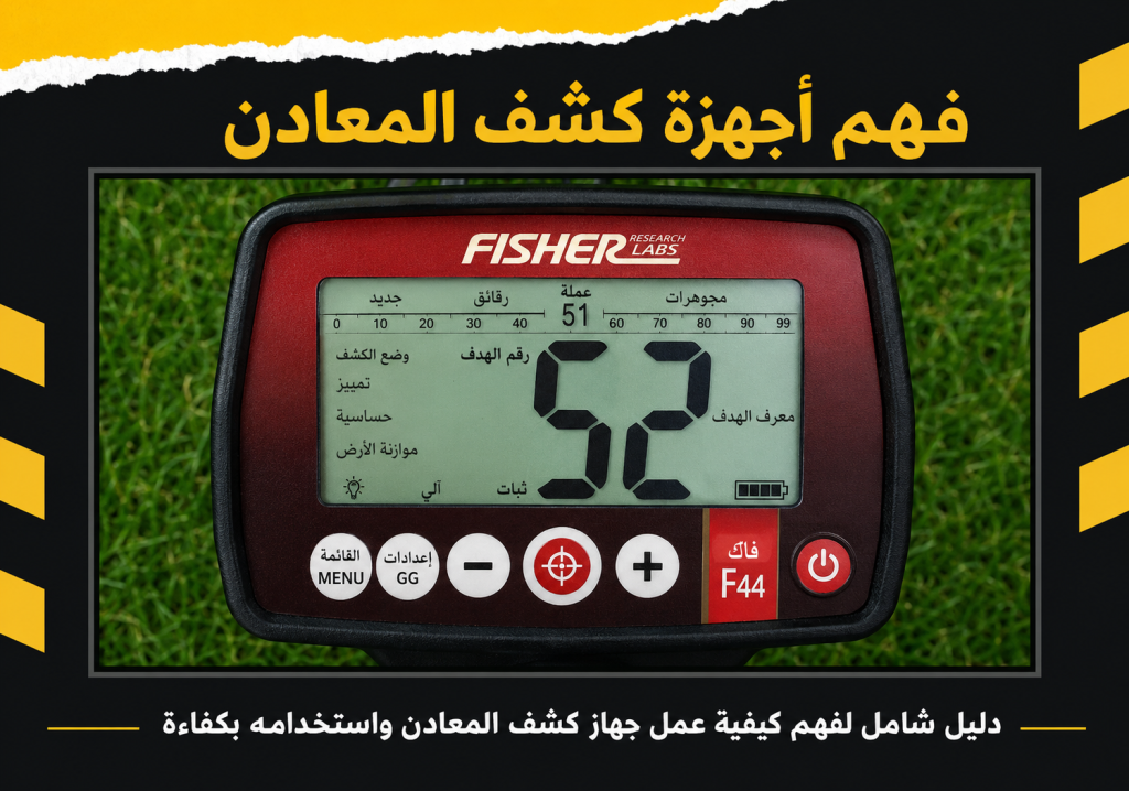 فهم أجهزة كشف المعادن الخاصة بك