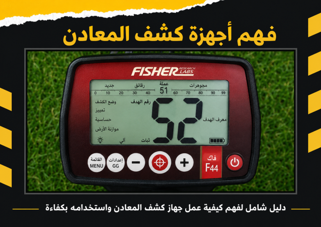 فهم أجهزة كشف المعادن الخاصة بك